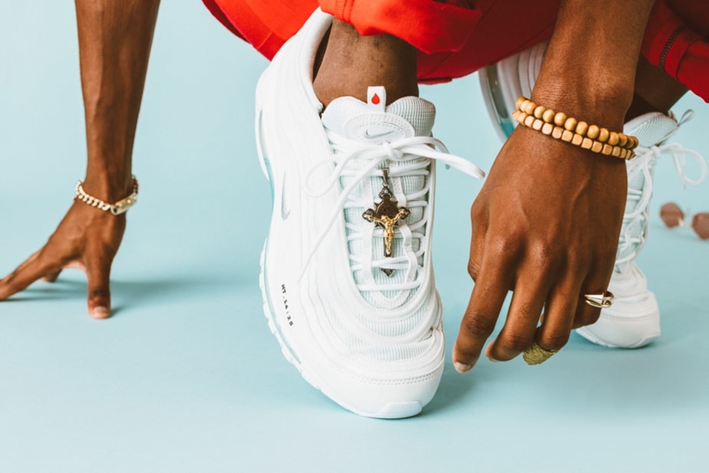 kanye west holy water shoes